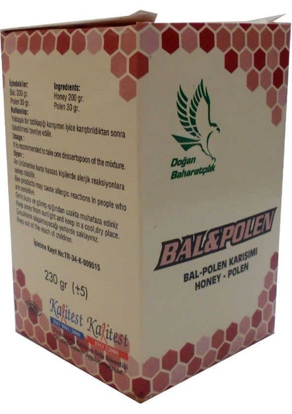Bal Polen Karışımı 230 gr modelleri