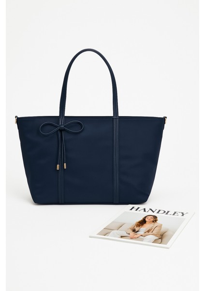 Luxe Bow Tote Omuz Çantası