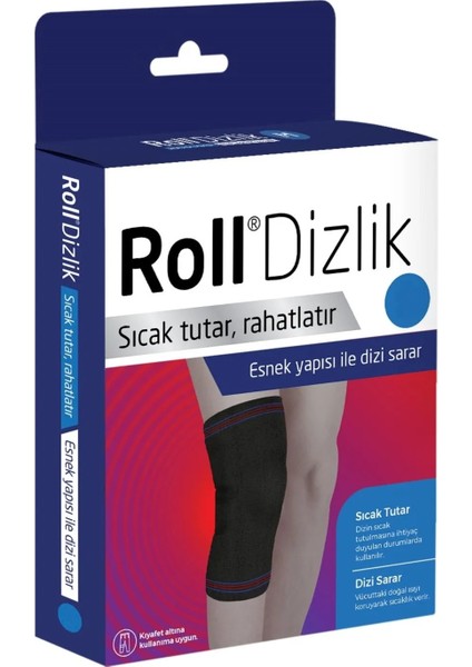 Roll Dizlik Xxlarge - Siyah fiyatları
