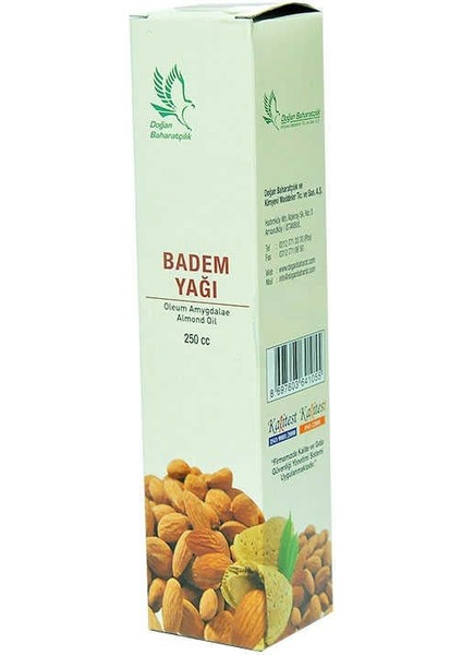 Badem Yağı Cam Şişe 250 cc fiyatları