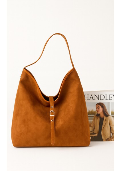 Lüks Süet Salaş Omuz Çantası Dilli fiyatları