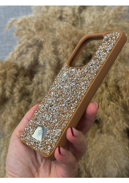 Xiaomi Redmi Note 14 Uyumlu Kılıf Kamera Koruma Çıkıntılı Parlak Taşlı Şık Görünümlü Lüx Kapak modelleri