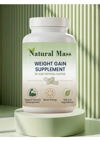 Natural Mass Hacim Almaya Yardımcı 30'lu Bitkisel Kapsül modelleri