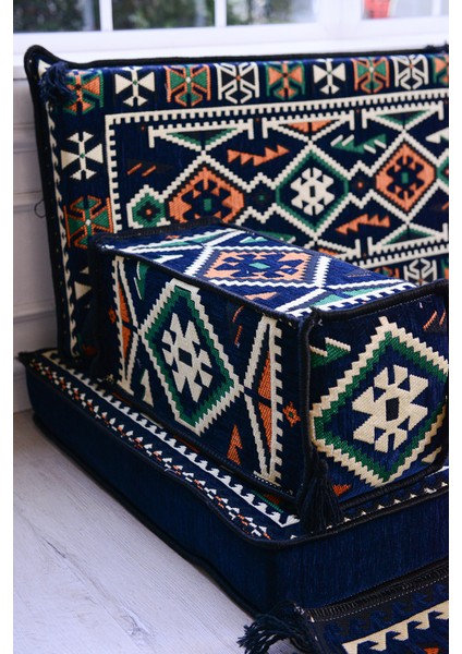 Şark Köşesi Takımı Lacivert Anadolu Modeli 9 Parça (20 cm Minder Kalınlığı) indirimleri