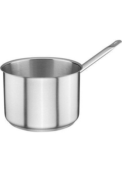 Paslanmaz Çelik Indüksiyon Tabanlı Kaçerola Sosluk 24 x 15 cm 6,2 Lt