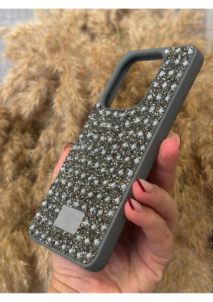 Infinix Smart 8 Uyumlu Kılıf Kamera Koruma Çıkıntılı Parlak Taşlı Şık Görünümlü Lüx Kapak modelleri