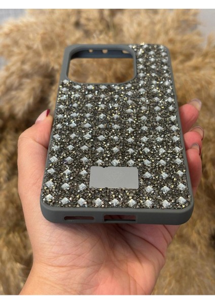 Infinix Smart 8 Uyumlu Kılıf Kamera Koruma Çıkıntılı Parlak Taşlı Şık Görünümlü Lüx Kapak fırsatları