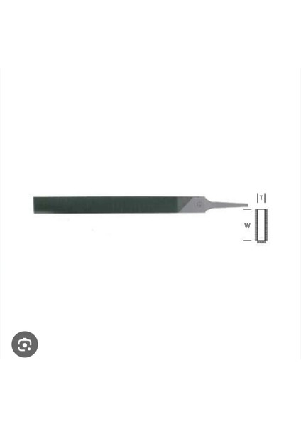 Eğe Hand (Flat) 12 Inç Ince Diş