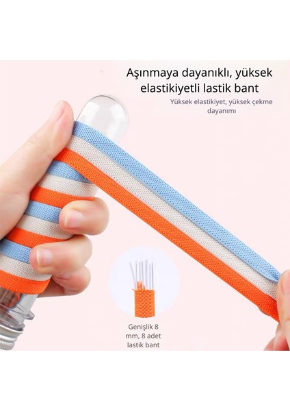 Fıvıont Metal Tokalı Elastik Bağcık – Kolay Tak & Çıkar, Esnek Rahat Ayakkabı Bağcığı, Tüm Spor Ayakkabılar Için (1 Çift) fırsatları