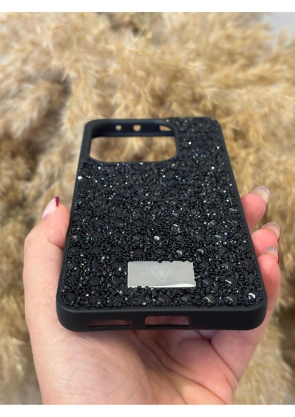 Tecno Spark 20C Uyumlu Kılıf Kamera Koruma Çıkıntılı Parlak Taşlı Şık Görünümlü Lüx Kapak fırsatları