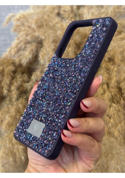 Infinix Smart 8 Uyumlu Kılıf Kamera Koruma Çıkıntılı Parlak Taşlı Şık Görünümlü Lüx Kapak modelleri