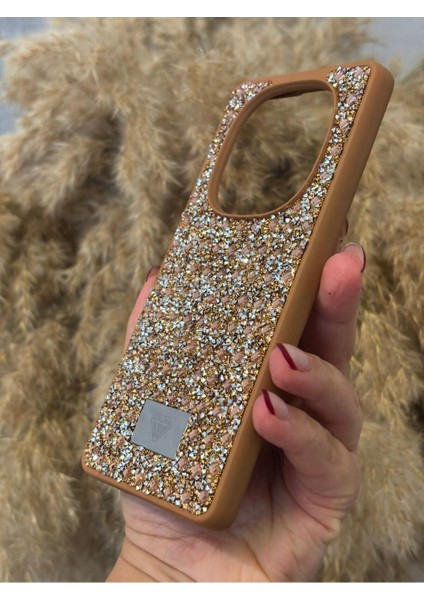 Xiaomi Redmi Note 14 Pro Uyumlu Kılıf Kamera Koruma Çıkıntılı Parlak Taşlı Şık Görünümlü Lüx Kapak modelleri