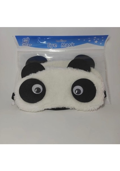 Sevimli Peluş Panda Uyku Bandı Kalpli & Oynar Gözlü fiyatları