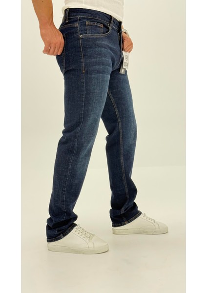 Atlas Denim Vintage Normal Bel Regular Trend Mavi Erkek Jean Pantolon fırsatları