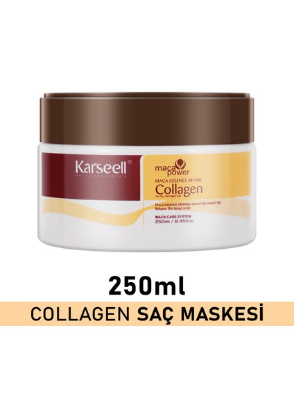 Kolajen Saç Bakım Maskesi Maca Özü Onarıcı Repair 250 ml Karsel