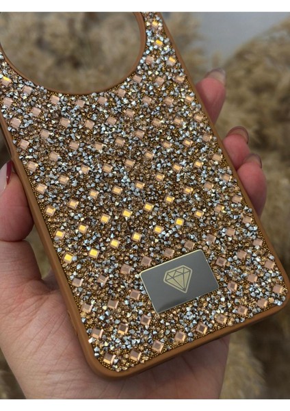 Xiaomi Redmi 14C Uyumlu Kılıf Kamera Koruma Çıkıntılı Parlak Taşlı Şık Görünümlü Lüx Kapak indirimleri