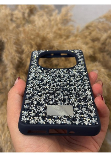 Xiaomi Redmi Note 14 Pro Plus Uyumlu Kamera Koruma Çıkıntılı Parlak Taşlı Şık Görünümlü Lüx Kapak fiyatları