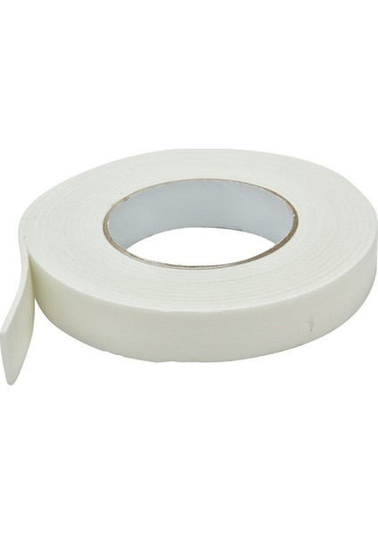 Köpüklü Çift Taraflı Bant 18 mm 1.5 mt ( 15 Adet )
