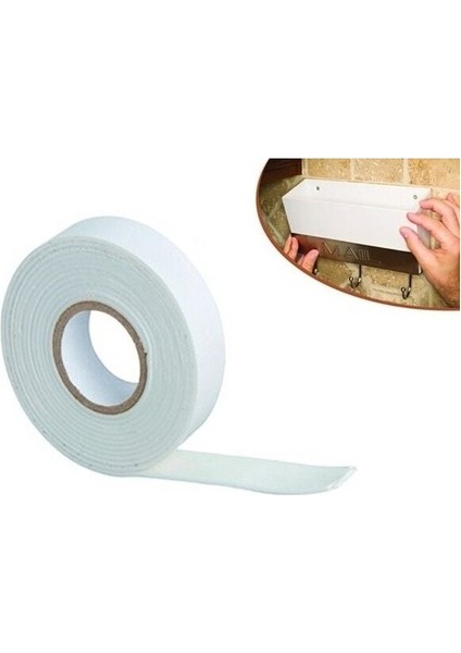 Köpüklü Çift Taraflı Bant 18 mm 1.5 mt ( 15 Adet ) fiyatları