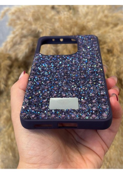 Xiaomi Redmi Note 14 Uyumlu Kılıf Kamera Koruma Çıkıntılı Parlak Taşlı Şık Görünümlü Lüx Kapak fırsatları