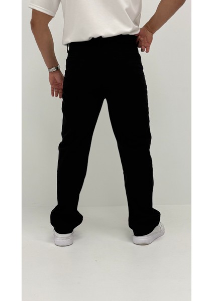 Megan Baggy Denim Siyah Erkek Jean Pantolon fırsatları