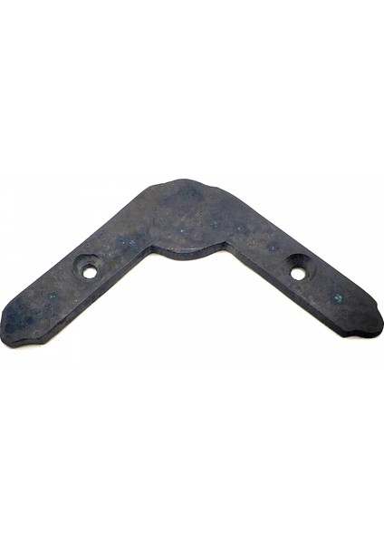 Antika Tarz Dekoratif Pirinç Dövme Gönye - Üst, 80X80MM, Oksit