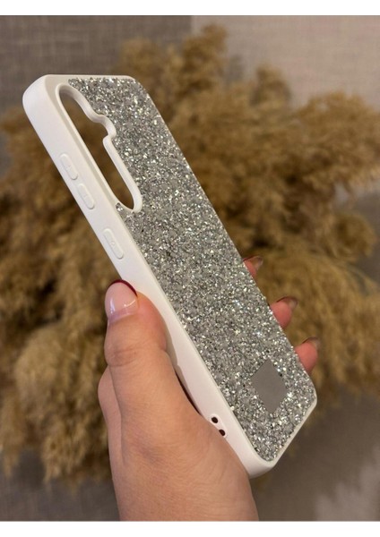 Samsung Galaxy A56 Uyumlu Kılıf Kamera Koruma Çıkıntılı Parlak Taşlı Şık Görünümlü Lüx Kapak fırsatları
