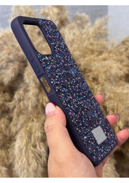 Xiaomi Redmi 12 Uyumlu Kılıf Kamera Koruma Çıkıntılı Parlak Taşlı Şık Görünümlü Lüx Kapak fiyatları