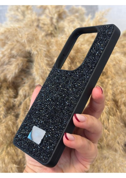 Infinix Hot 40 Uyumlu Kılıf Kamera Koruma Çıkıntılı Parlak Taşlı Şık Görünümlü Lüx Kapak modelleri