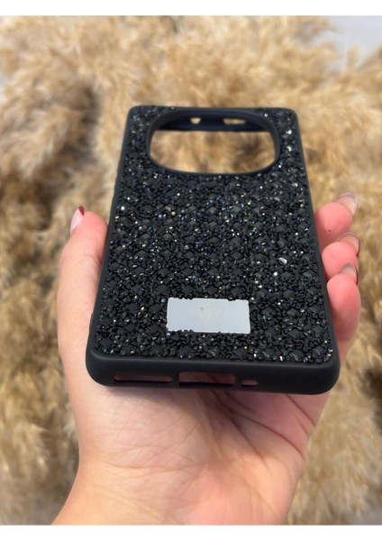 Xiaomi Redmi Note 14 Pro Plus Uyumlu Kamera Koruma Çıkıntılı Parlak Taşlı Şık Görünümlü Lüx Kapak fiyatları