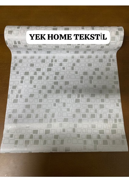 Kaymaz Raflık Desenli,dolap ve Cekmece Içi Silinebilir Kaymaz Tabanlı 50CM X15MT