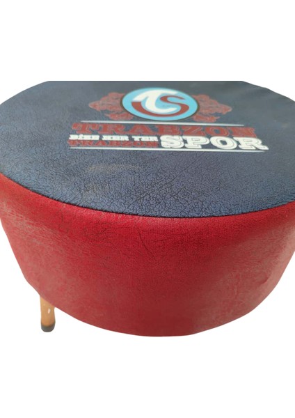 Puf Koltuk Tabure - Bordo-Mavi Ruh Pufu – Bordo Mavi Taraftar Serisi