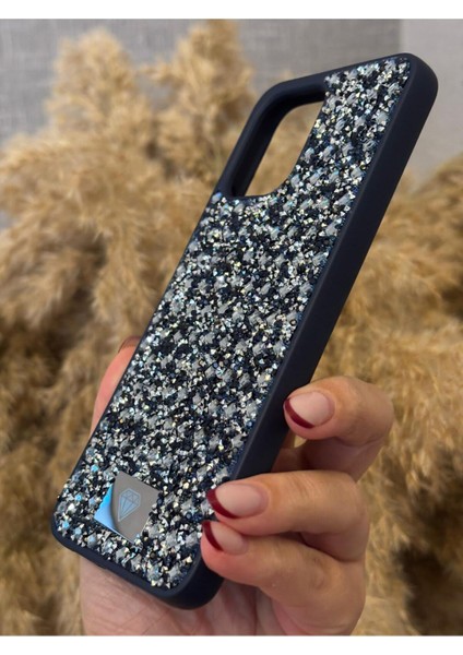 Xiaomi Redmi 12 Uyumlu Kılıf Kamera Koruma Çıkıntılı Parlak Taşlı Şık Görünümlü Lüx Kapak fırsatları