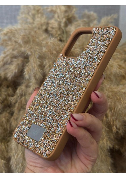 Xiaomi Redmi 12 Uyumlu Kılıf Kamera Koruma Çıkıntılı Parlak Taşlı Şık Görünümlü Lüx Kapak modelleri