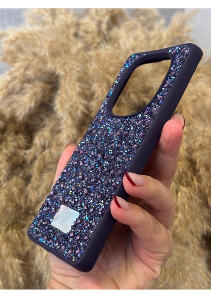 Xiaomi Redmi Note 14 Pro Uyumlu Kılıf Kamera Koruma Çıkıntılı Parlak Taşlı Şık Görünümlü Lüx Kapak modelleri