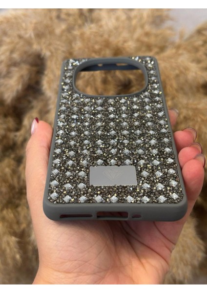 Xiaomi Redmi Note 14 Pro Plus Uyumlu Kamera Koruma Çıkıntılı Parlak Taşlı Şık Görünümlü Lüx Kapak fiyatları