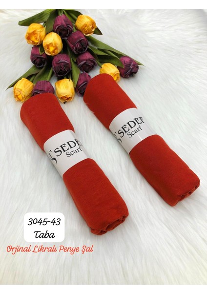 3045 Lüks Likralı Penye Şal