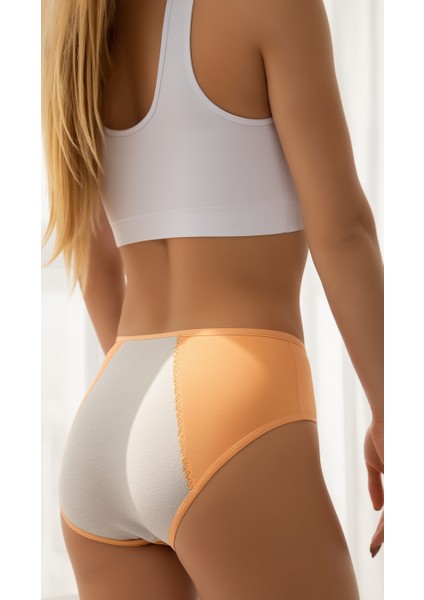 3'lü Regl Külodu Yüksek Bel Sızdırmaz Çok Katmanlı Süper Emici Yıkanabilir ve Konforlu