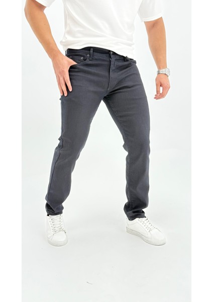 Garrett Kaplama Kot Classic Normal Bel Staright Slim Fit Erkek Jean Pantolon