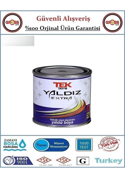 Alüminyum Yaldız Boya - 0.135 Lt - 135 gr