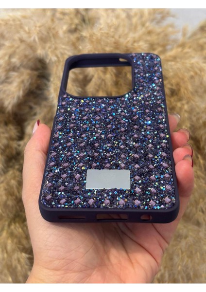 Infinix Hot 40 Uyumlu Kılıf Kamera Koruma Çıkıntılı Parlak Taşlı Şık Görünümlü Lüx Kapak fırsatları