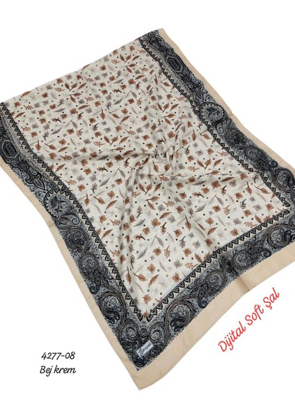 4277 Dijital Soft Şal