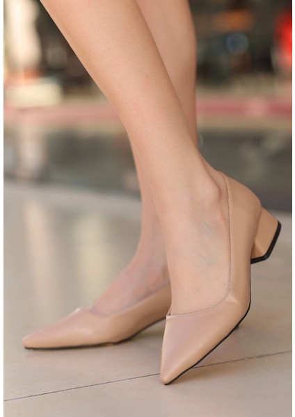 Desniy Nude Cilt Topuklu Ayakkabı fiyatları