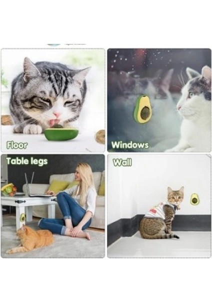 Avokado Tasarımlı Kedi Yalama Topu indirimleri