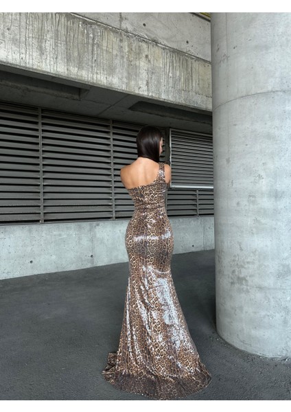 Pul Payet Elbise Leopar 583296 fırsatları