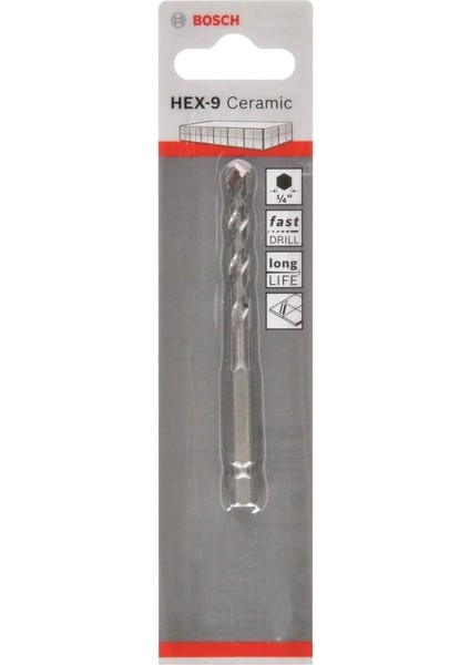 Hex-9 Ceremic Matkap Ucu 10X90 mm