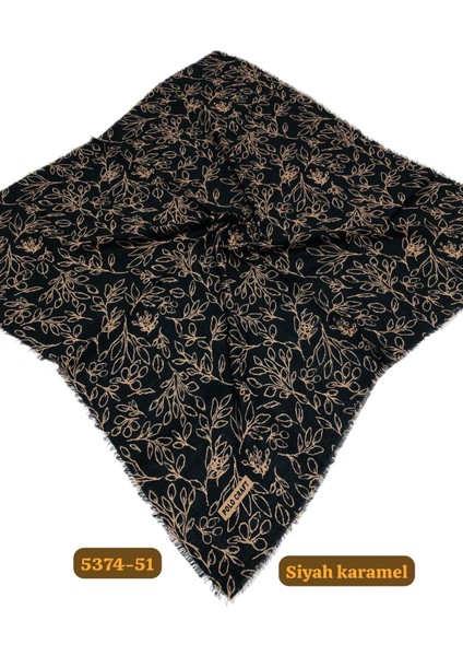 5374 Flamlı Pamuk Eşarp