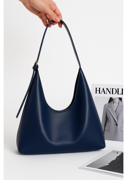 Lüks Hobo Deri Omuz Çantası