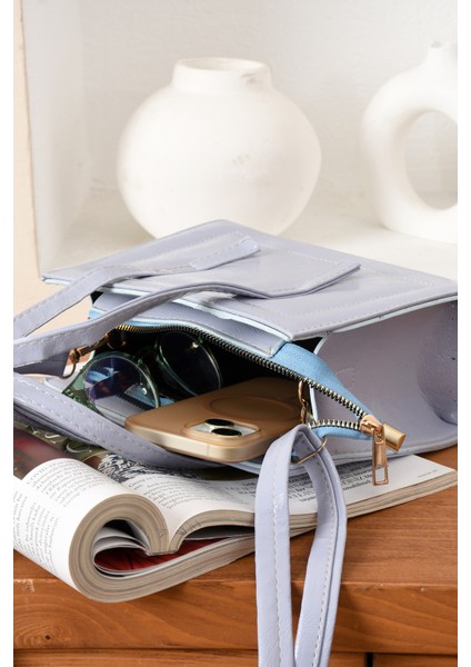 Lüks Reyhani Kutu Çapraz Askılı El ve Omuz Çantası fırsatları