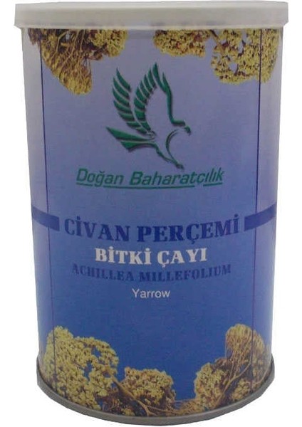 Doğal Civanperçemi Otu 100 gr Teneke Kutu